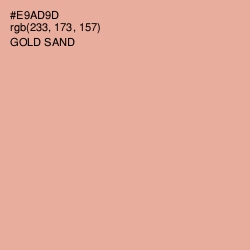 #E9AD9D - Gold Sand Color Image
